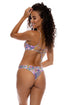 Luli Fama Pinkin' About You Wavy Ruched Back Bottom
